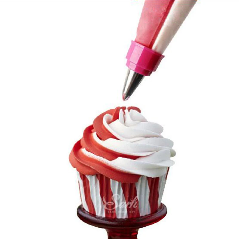 Двойной Два цвета торт десерт глазурь трубопроводов мешок крем Кондитерские