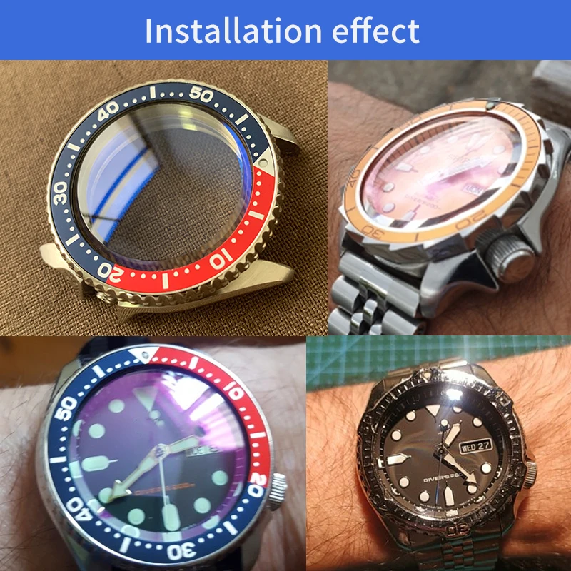 

Free Shipping For Seiko SKX007/009/SKX011/SKX171/175 Mineral Glass with Blue AR Coating/Transparent Double dome 31.5mm