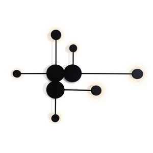 Nordic дизайнерский настенный светильник led Америка Ретро декоративный настенный светильник белый черный светильник аппликация wandleuchte