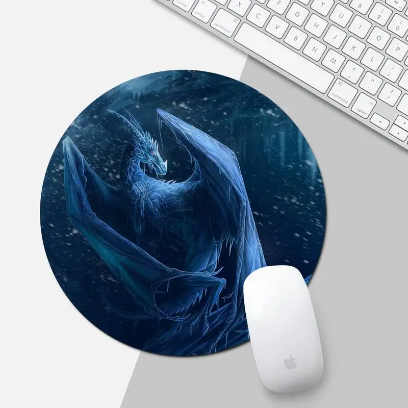 

Ice Dragon Comfort Mouse Mat Gaming Mousepad Mouse pad Desk Protect Game Officework Mat Non-slip Laptop Cushion mousepad