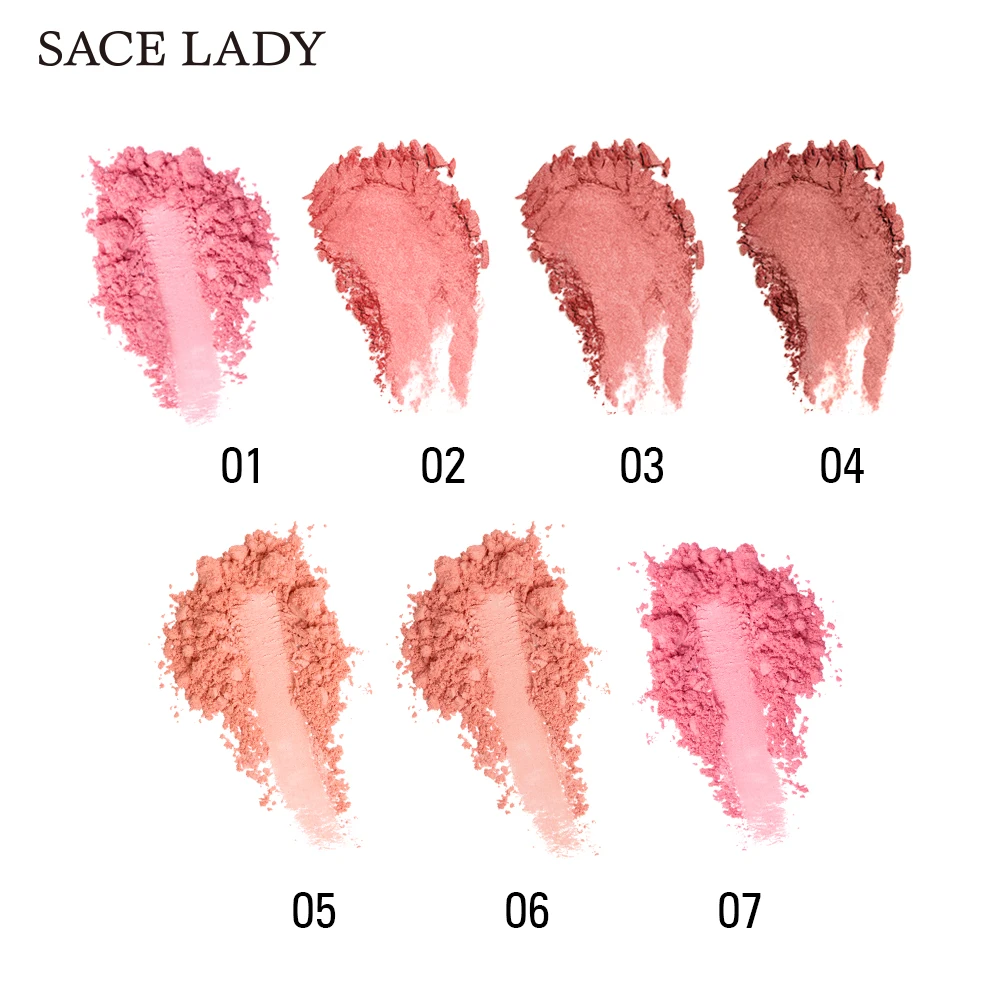 SACE LADY Румяна для лица макияж Длительное Действие пигментированные румяна