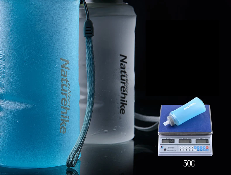 Naturehike 500 мл 750 мл Спортивная Складная мягкая фляжка мешок для воды бутылка для воды чашка чайник гидратация пакет мочевого пузыря сумка для воды