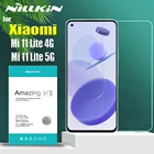 Для Xiaomi Mi 11 Lite 5G закаленное стекло Nillkin 9H для защиты от царапин полный охват прозрачная защитная пленка для экрана на Mi11 молодости 4G