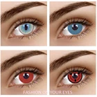 Горячая Распродажа Косплей вечеривечерние контактные линзы Amazying новый вид контактные линзы 100% крышка глубокие глаза Цветные линзы для глаз Быстрая доставка