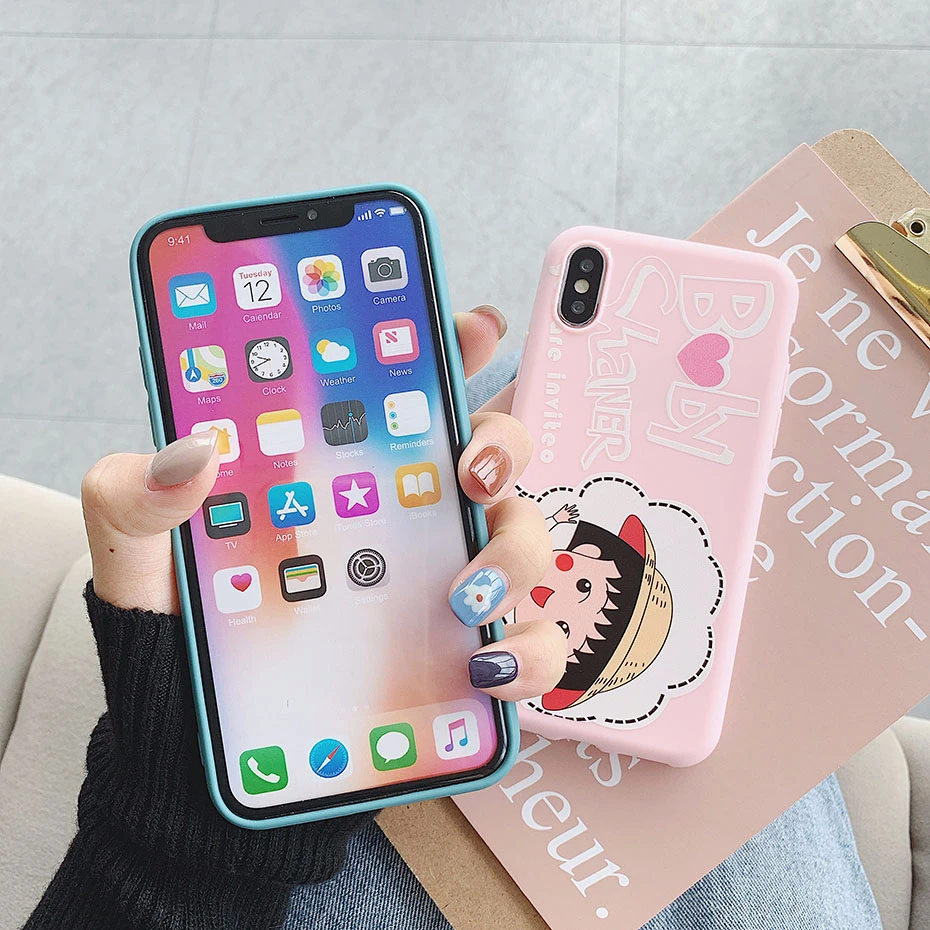 Cartoon Crayon Shin chan TPU Case for iPhone XR XS Max X 11 Pro 8 7 6S 6 Plus 5 5S SE 11Pro Cute Soft Phone Back Cover Coque |
