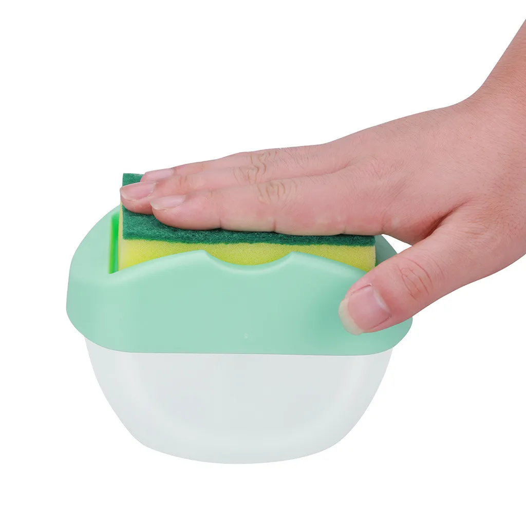 

2-in-1 Soap Dispenser And Convenience Sponge Caddy Soap Dispenser Kitchen accessories