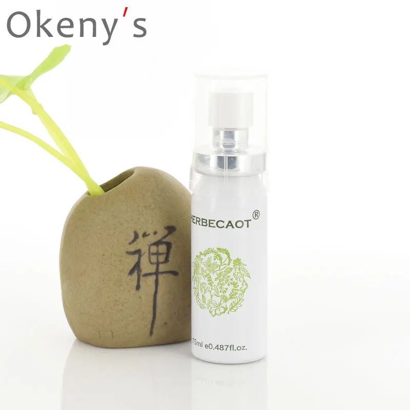 Травяной большой член Peineili Задержка Спрей пенис удлинитель эякуляции секс