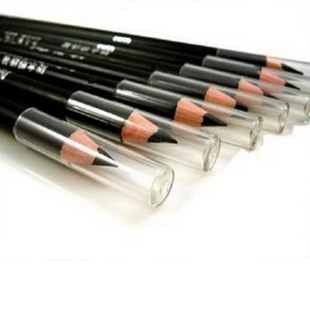 5Pcs Black Soft Delicate Easy To Wear Long-Lasting Pen Eyeliner Pencil Special Offers Makeup Waterproof Not Blooming - купить по