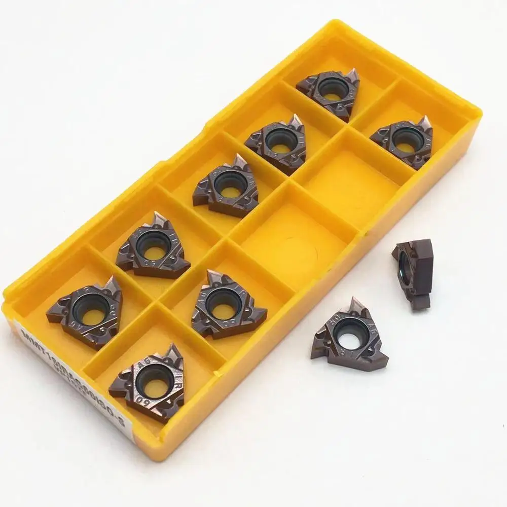 

50PCS Thread Turning Tool Insert MMT16IR AG60 -S VP15TF Carbide CNC Lathe Tool Insert MMT 16IRAG60-S Milling Tool 16IR AG60