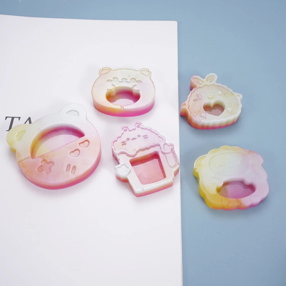 Формы для шейкера игрушечная консоль в виде медведя из сыпучего песка