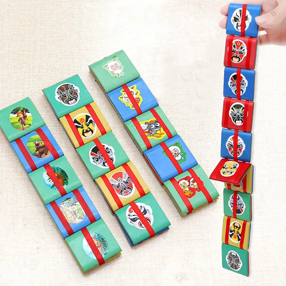 Красочный мультяшный приятный козий чип переворачивающийся с откидной крышкой