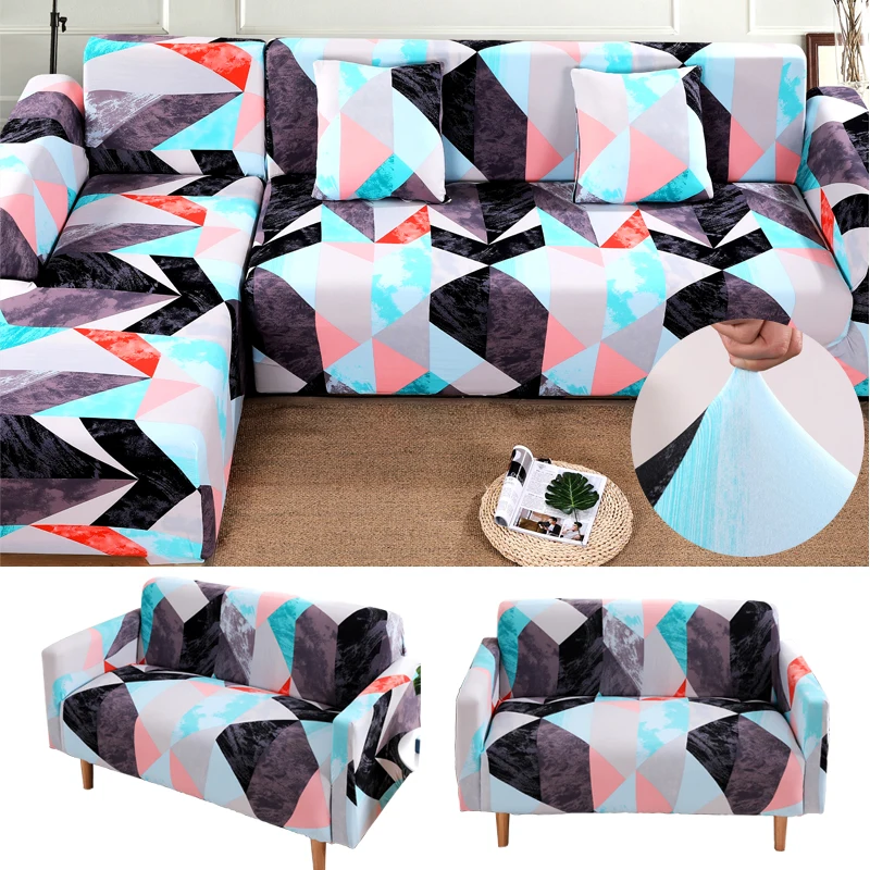 new printed sofa covers for living room sofa protector anti dust elastic stretch covers for corner dust cover free global shipping