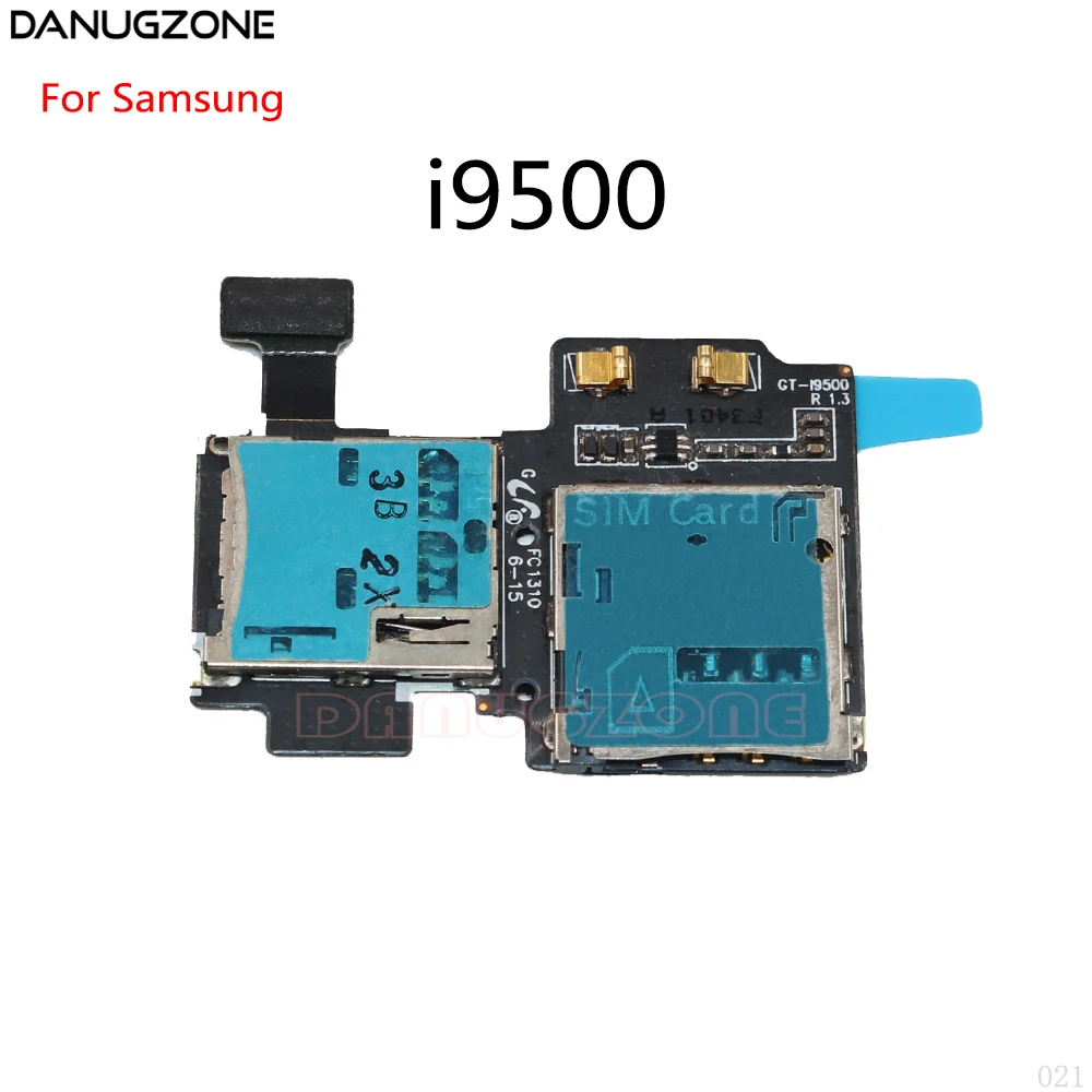 

SIM Card Reader Connector Holder Slot Tray Memory Socket Flex Cable For Samsung Galaxy I9500 I9300 I959 I9070 I8262 N7100