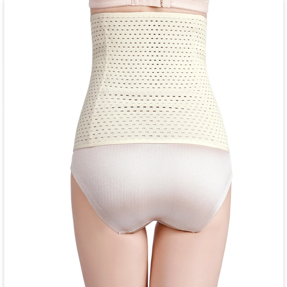

Women's Postpartum High waist Corset Pants Comfortable Breathable Hollow Belt Control Belt Body Shaping Hip Body Belly Belt