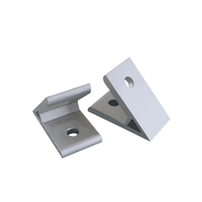 

20/30/40/45/50/60/80 series Aluminum Profile parts EU standard 45 degree inscribed corner bracket angle connector
