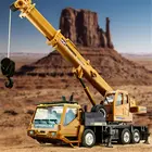 Модель подъемного крана на радиоуправлении, инженерный автомобиль, игрушки для детей, на день рождения, Рождество, хороший подарок, грузовой лифт с дистанционным управлением