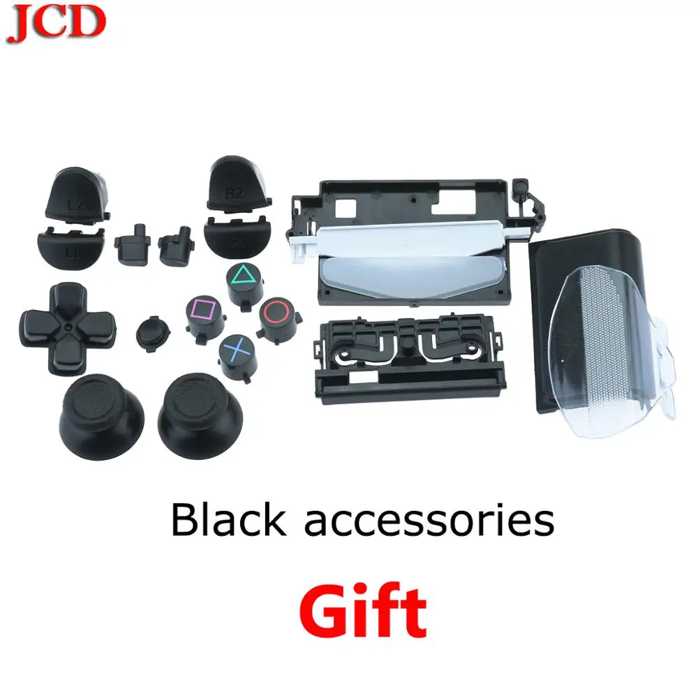 

JCD For DualShock 4 pro Full Set Housing shell Repair buttons Case For PlayStation 4 Pro PS4 Pro Controller Cover for JDM-040
