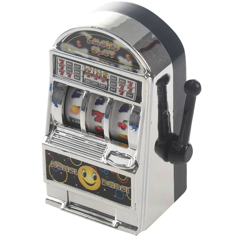 Мини казино Джек пот фруктовый слот машина коробка для денег игра игрушка детей