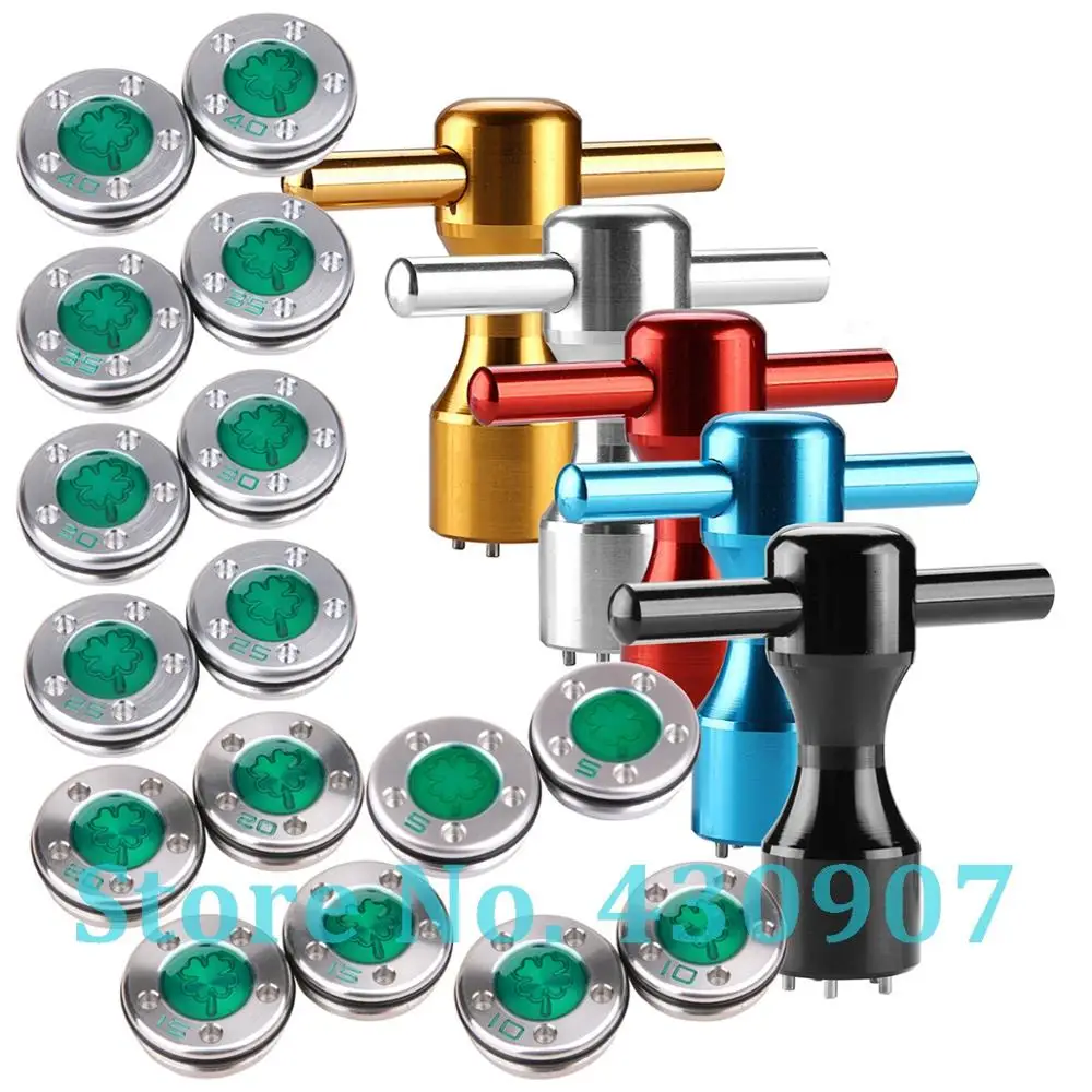 2 шт. изготовленные на заказ Зеленый Клевер клюшки для гольфа Вес или 1 5