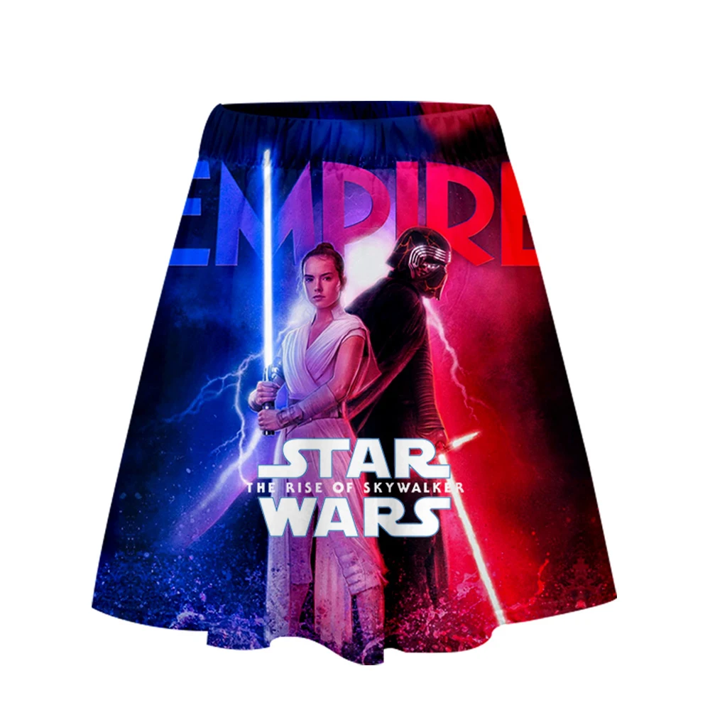 Star war/одежда с 3D принтом skywalker, повседневная женская юбка, летняя удобная юбка, топы, крутые женские юбки, Лидер продаж
