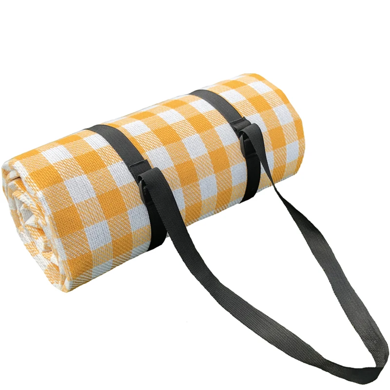 

Outdoor Camping Mat Extra Thick Mat Breathable Soft Blanket Outdoor Folding Waterproof Blanket Camping Beach Lattice Picnic Mat
