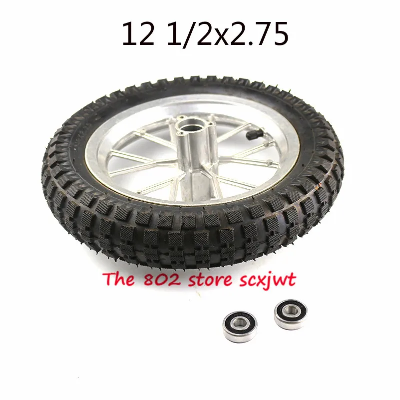 Скутер из алюминиевого сплава колеса и шины 12 1/2*2 75 tyre12.5 дюймов 1/2x2 для бритвы Байк