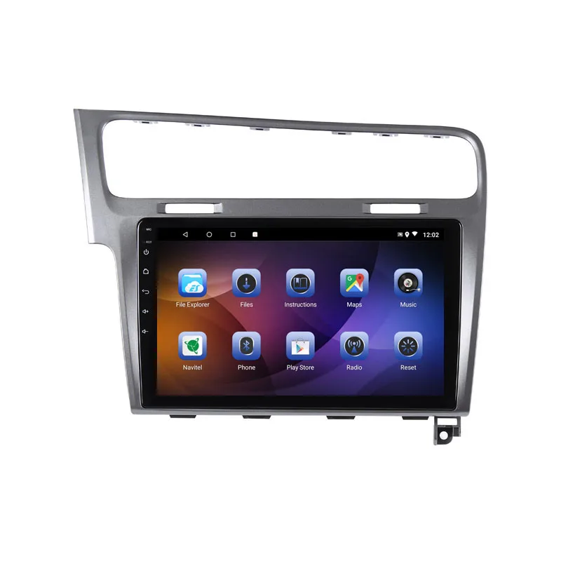 10 1 &quot4G RAM 8 ядер Android автомобильный DVD GPS навигация для Volkswagen VW Golf 7 2013 2014 2015 аудио