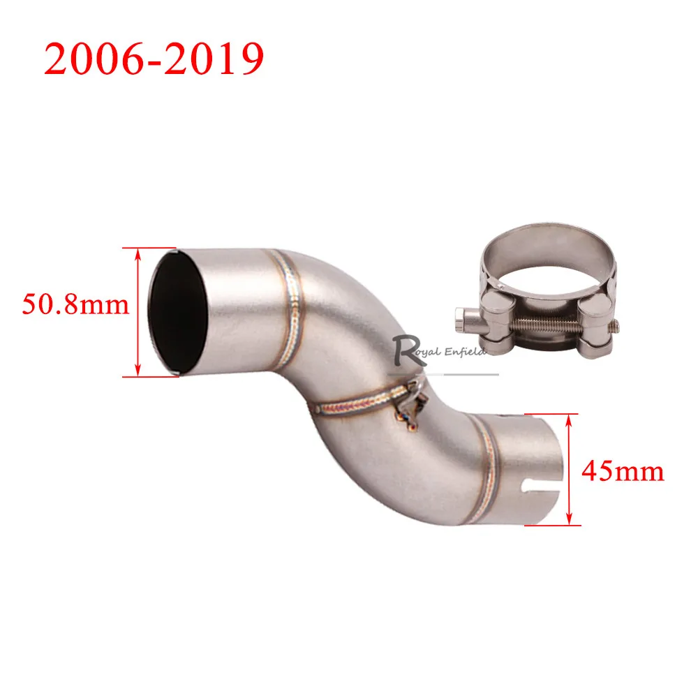 Для Yamaha R6 YZF R 6 2006 2016 1998 2005 2018 2019 мотоциклетные выхлопные трубы соединитель