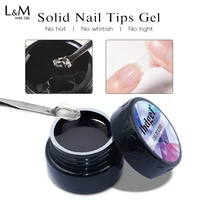 ibdgel solid nail tip gel glue uv clear nail extension nail sticky gel art manicure base coat top coat gel polish semipermanent