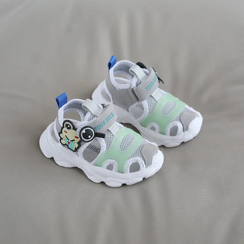 

Summer Baby Sandals For Girls Boys Soft Bottom Cloth Children Shoes Fashion Little Kids Beach Sandals Toddler Shoes