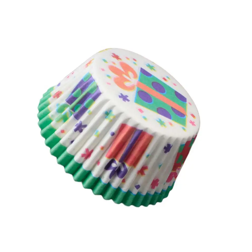 

100Pcs Lovely Cupcake Cake Paper Cup Baking Chocolate Glutinous Rice Tray Decor