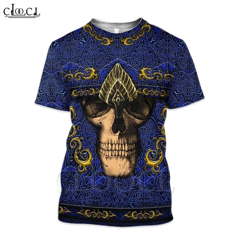 

CLOOCL Newst Viking Armor 3D Printed Mens T Shirt Harajuku Summer Short Sleeve Shirt Knights Street Casual Unisex T-shirt Tops