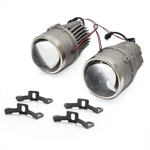 Q1 LED Fog Light Светодиодный противотуманный светильник Ronan 3," bi с объективом 5500k 2800lm полностью водонепроницаемый встроенный драйвер Легкая установка автомобильный головной светильник DIY модификация - Цвет: Q1 LED Fog Light