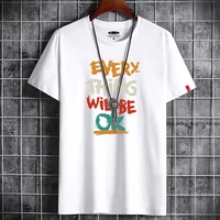 2021 newest t shirt for men clothing fitness white anime o neck man t shirt for male oversized s 6xl new men t shirts goth punk