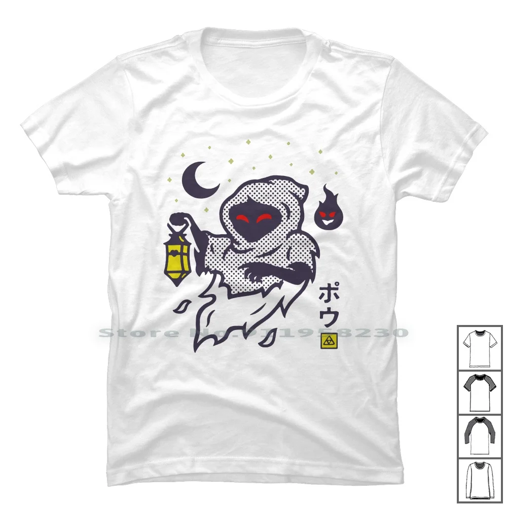 Футболка с изображением призрака фонаря из 100% хлопка популярный фонарь фильма