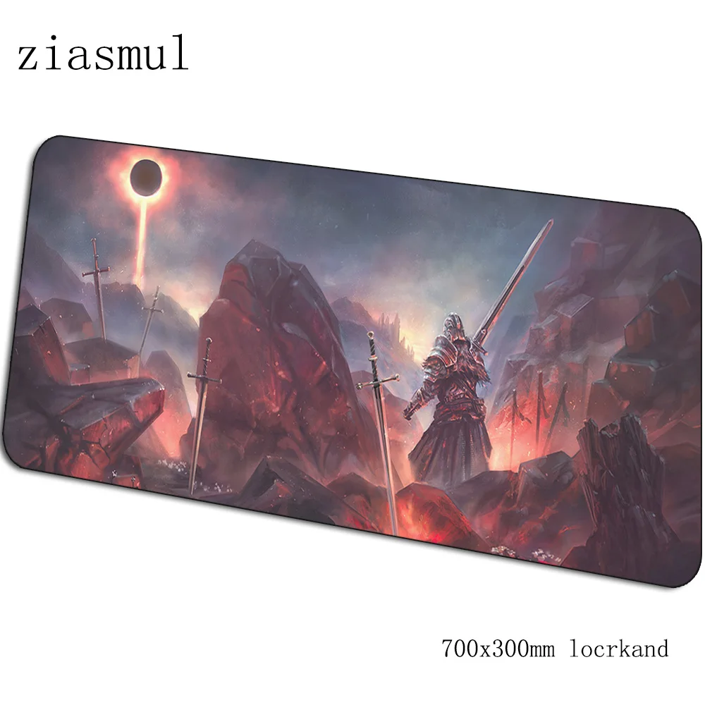 Dark souls 3 коврик для мыши, Новое поступление, компьютерный коврик 700x300x3 мм, игровой коврик для мыши, большой толстый коврик для мыши, клавиатура, игры, ПК, игровой стол - Цвет: pattern 3