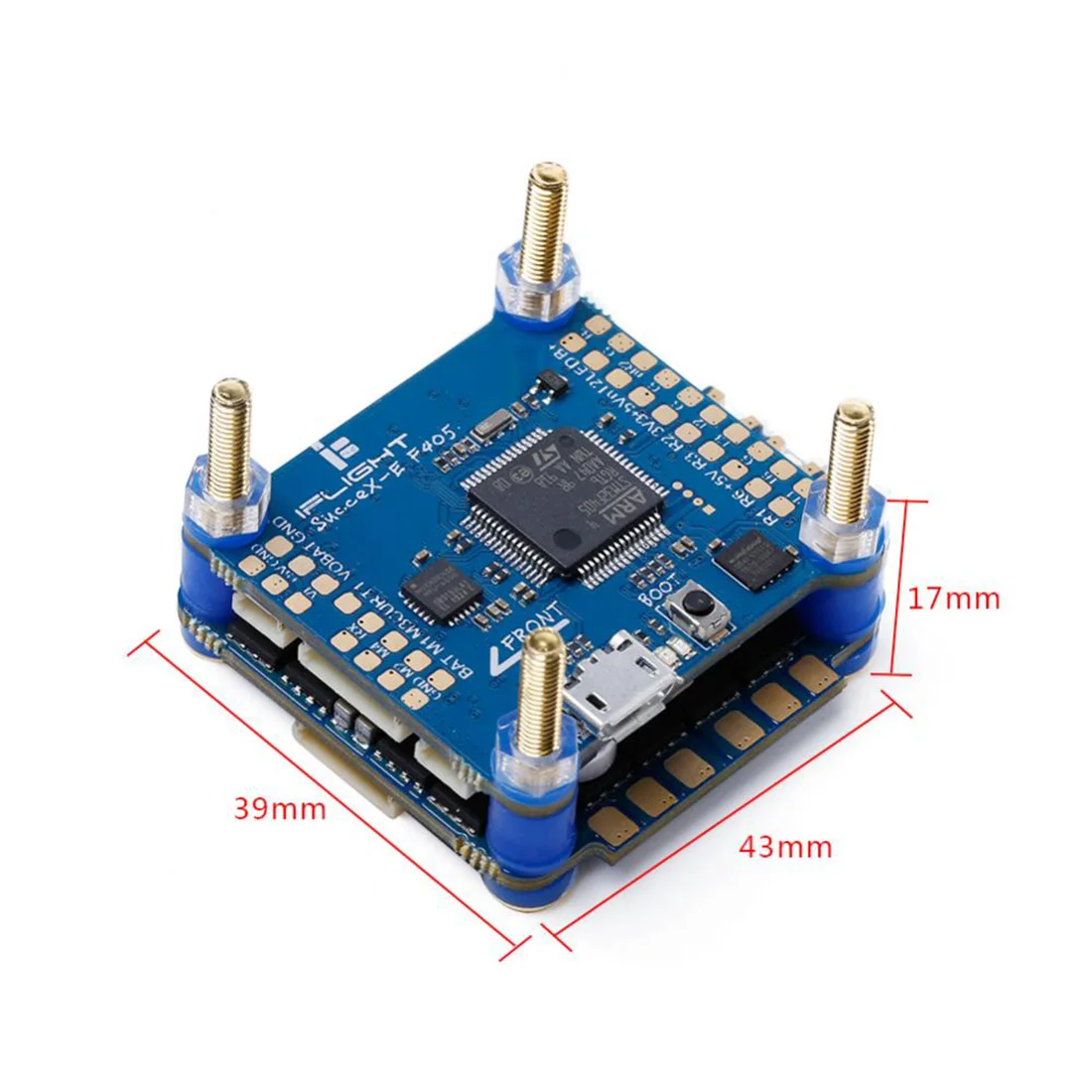 IFlight SucceX-E F4 FlyTower Системы SucceX-E F4 игровые джойстики/SucceX-E 45A на возраст от 2 до 6 лет с BLHeli_S Dshot600 4-в-1 ESC для радиоуправляемого летательного аппарата FPV