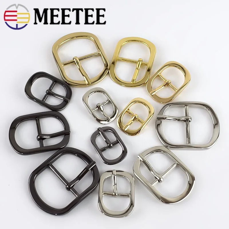 Meetee 5 шт. 12/18/25/32 мм металлическая пряжка сумка обувь ремень пряжки сделай сам кожа