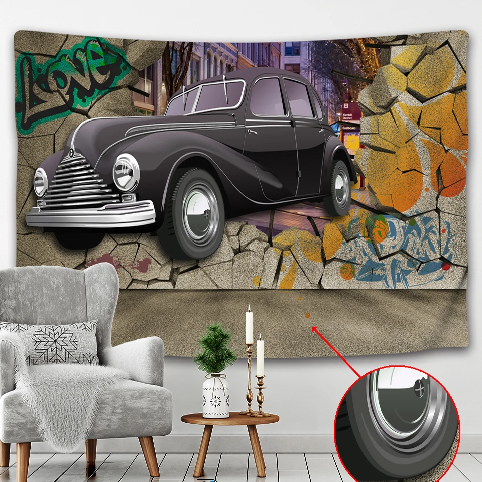 Новинка 2020 модный современный гобелен в стиле Фэнтези с мандалой комнатный