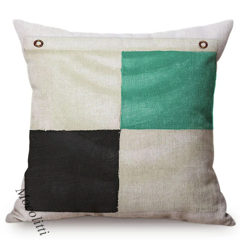 Декоративный чехол для диванной подушки в скандинавском стиле простота