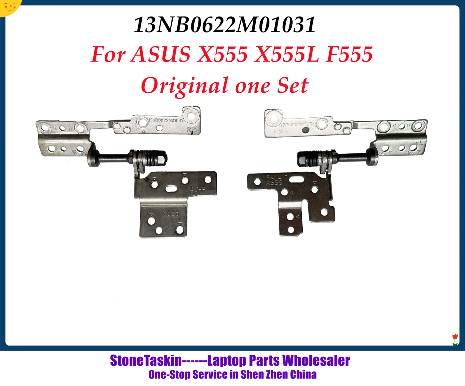 Петли StoneTaskin LCD для ASUS X555L K555L F555 a555 X555LJ X555 K555 W519L F554 R55713NB0622M02031 13NB0622M01031 | Компьютеры и