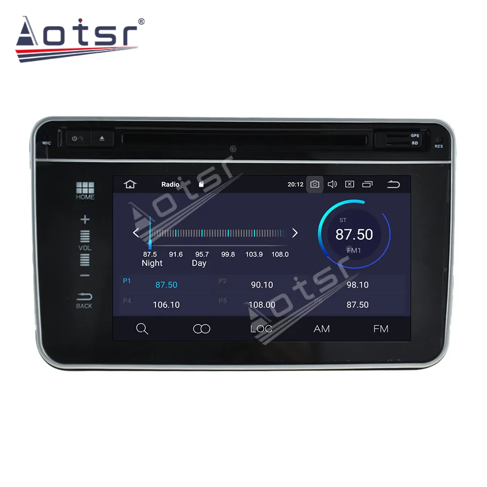 Автомобильный плеер PX5/PX6 мультимедийный на Android 10 с GPS для VW Golf Polo Tiguan Passat b7 b6 leon Skoda