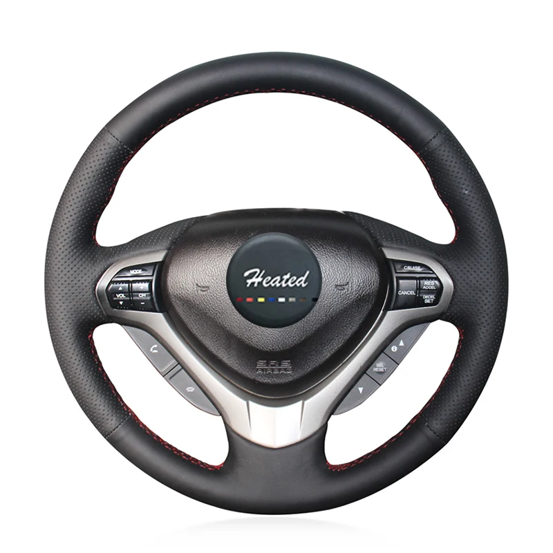 Чехол для ручного шитья из кожи и микрофибры Honda Spirior OId Accord Braid на руль|Чехлы руль| |