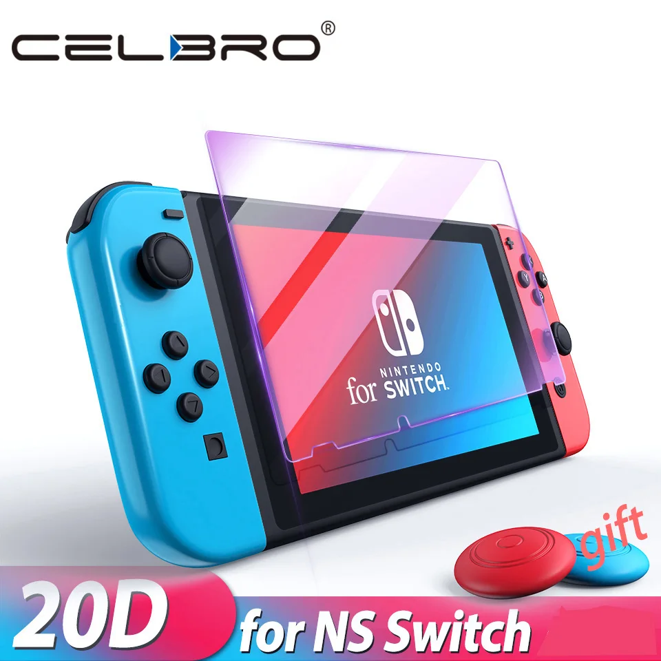 Защитное стекло для Nintendo Switch закаленное защиты экрана NS стеклянные аксессуары