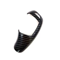 carbon fiber style gear shift cover for bmw left hand drive car