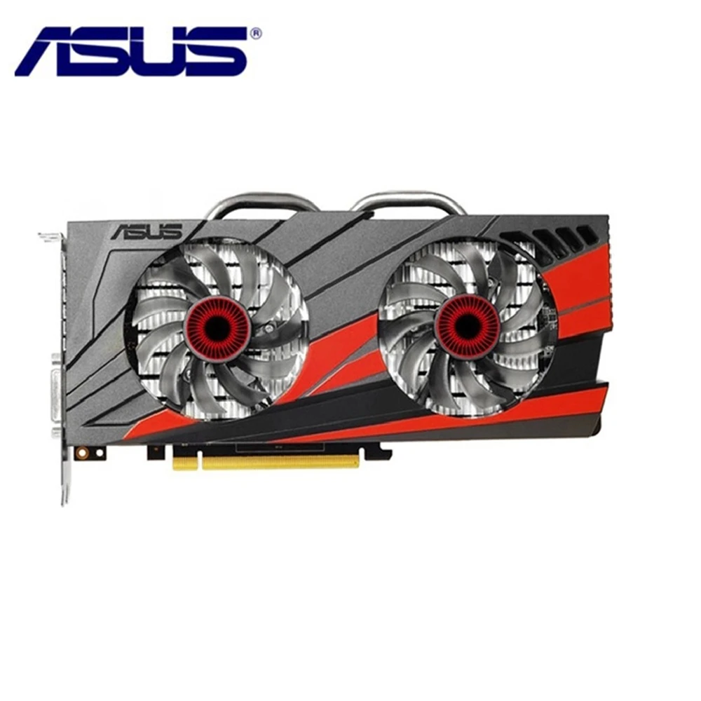 Видеокарта ASUS GTX 960 бывшая в употреблении 128 битные видеокарты с памятью GDDR5 2 ГБ