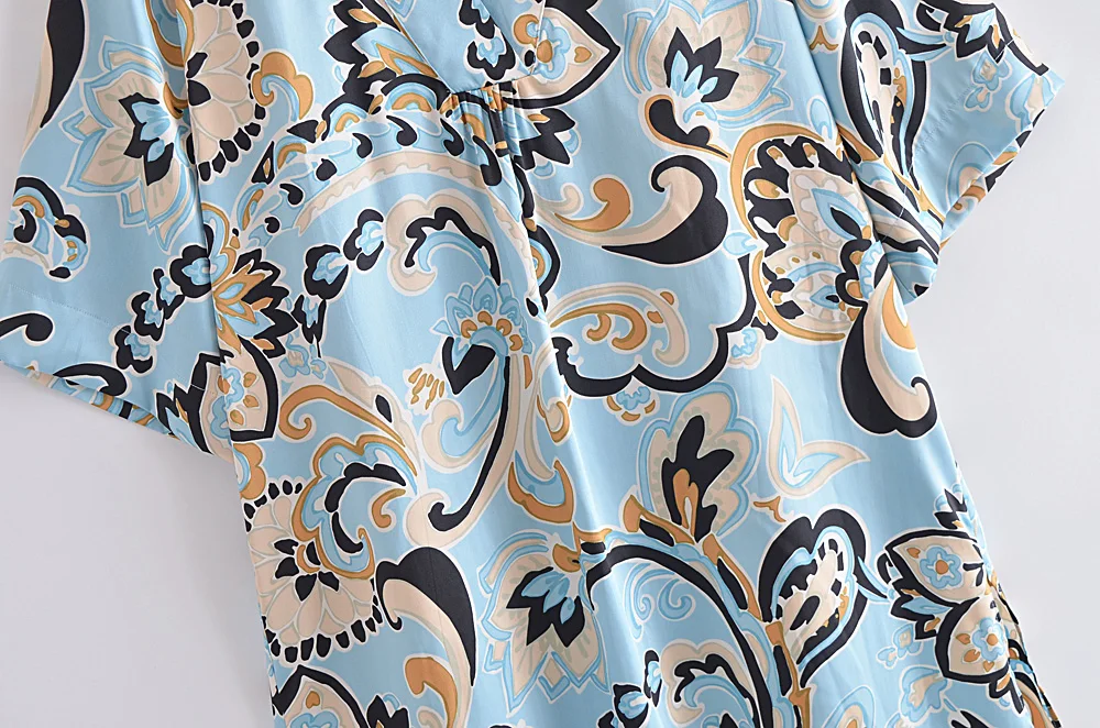 Бутик Летняя женская одежда с принтом блузка платье элегантные платья - купить по