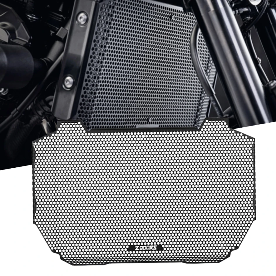 

Защита радиатора для KAWASAKI Z900RS 2021 2022 Z900 RS Z 900 RS, алюминиевая Защита радиатора для мотоцикла, защитная крышка радиатора Z900RS