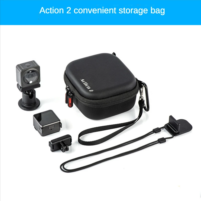 

Спортивная мини-камера Startrc DJI Dajiang Action 2, защита от падения, Портативная сумка для хранения, аксессуары