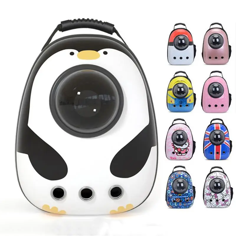 

Pet Backpack Cat Backpack Cute And Interesting Backpack Handbag Small Dog Extended Space Capsule Out Travel Carrying Belt